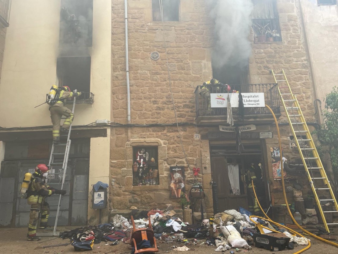 Muere en el incendio de su vivienda en La Fresneda Ramón Celma, el impulsor de la Feria de Antigüedades de la localidad