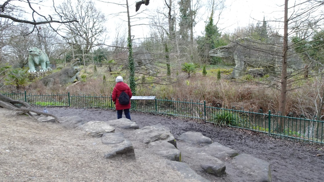 El Crystal Palace de Londres, el parque de  los dinosaurios que rememora Tierra Magna