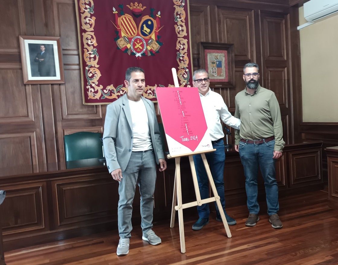 El diseño 'Las Peñas' de Chema López Juderías gana el concurso del cartel anunciador de Las Fiestas del Ángel 2024