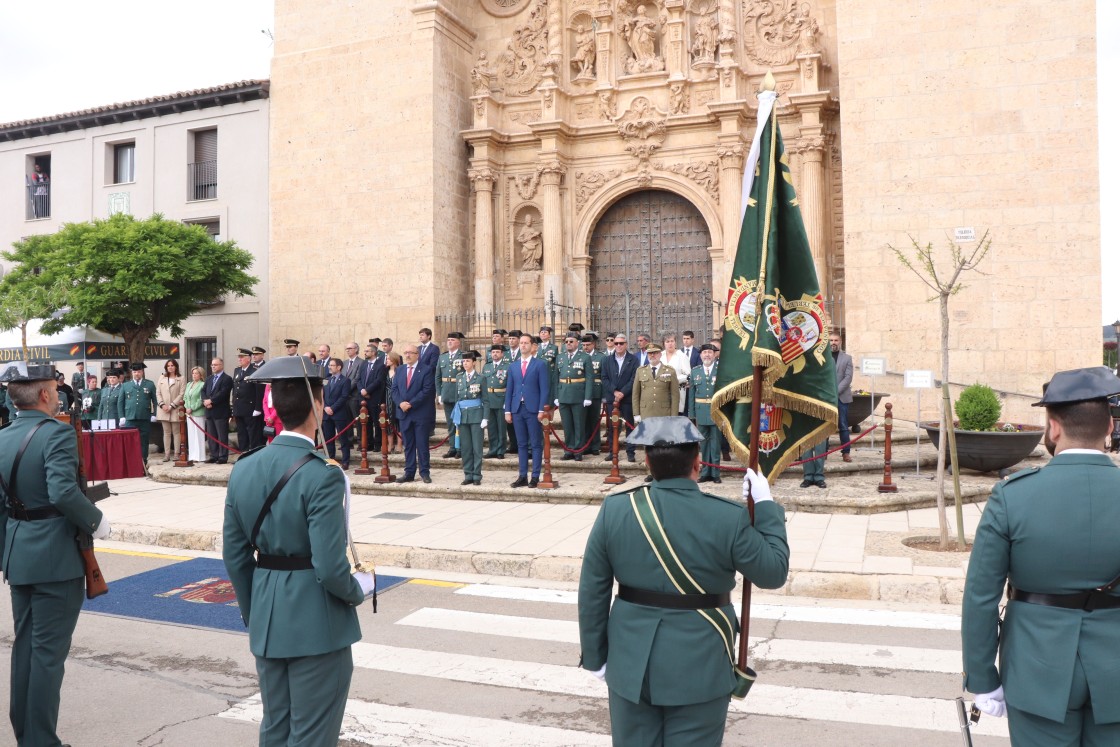 La Guardia Civil de Teruel celebra  el 180 aniversario de su nacimiento con un acto en Calamocha