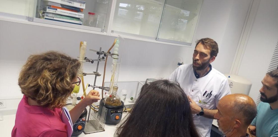 El Centro de Innovación en Bioeconomía Rural de Teruel acoge un curso sobre la transformación y propiedades de Plantas Aromáticas y Medicinales