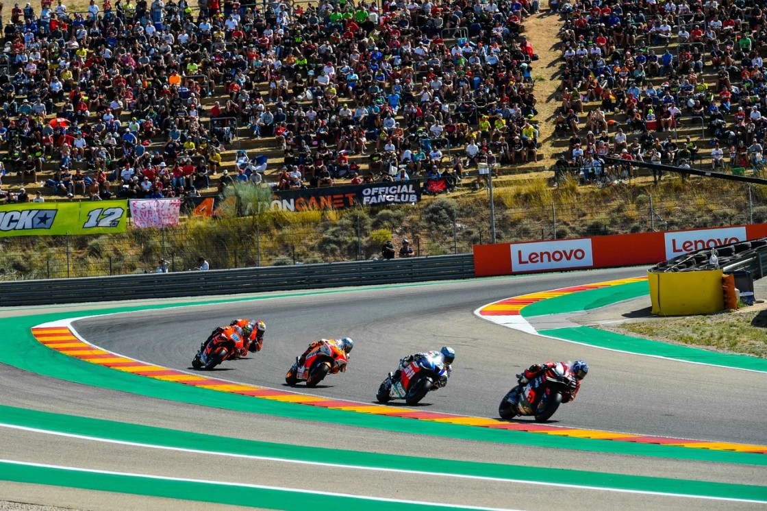 Zona de acampada oficial en MotorLand para el Gran Premio GoPro de Aragón