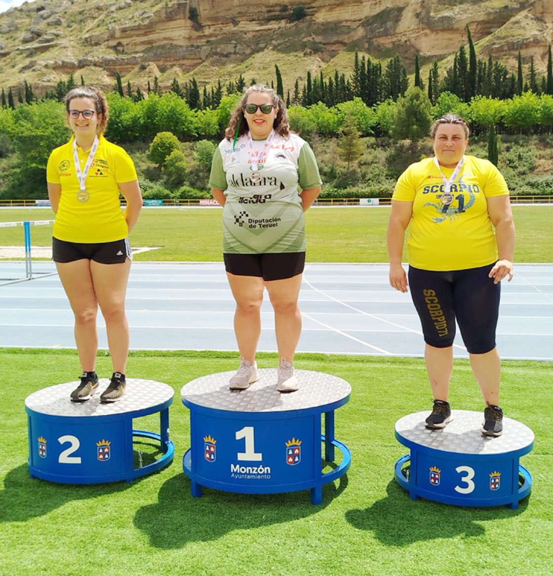 Elena Sanz revalida su título de campeona de Aragón a la espera ya del Nacional