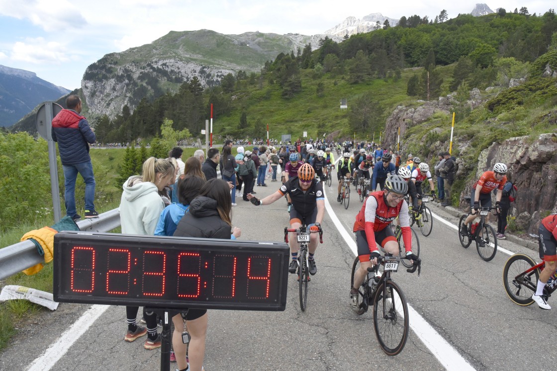 Bicis turolenses en la Quebrantahuesos