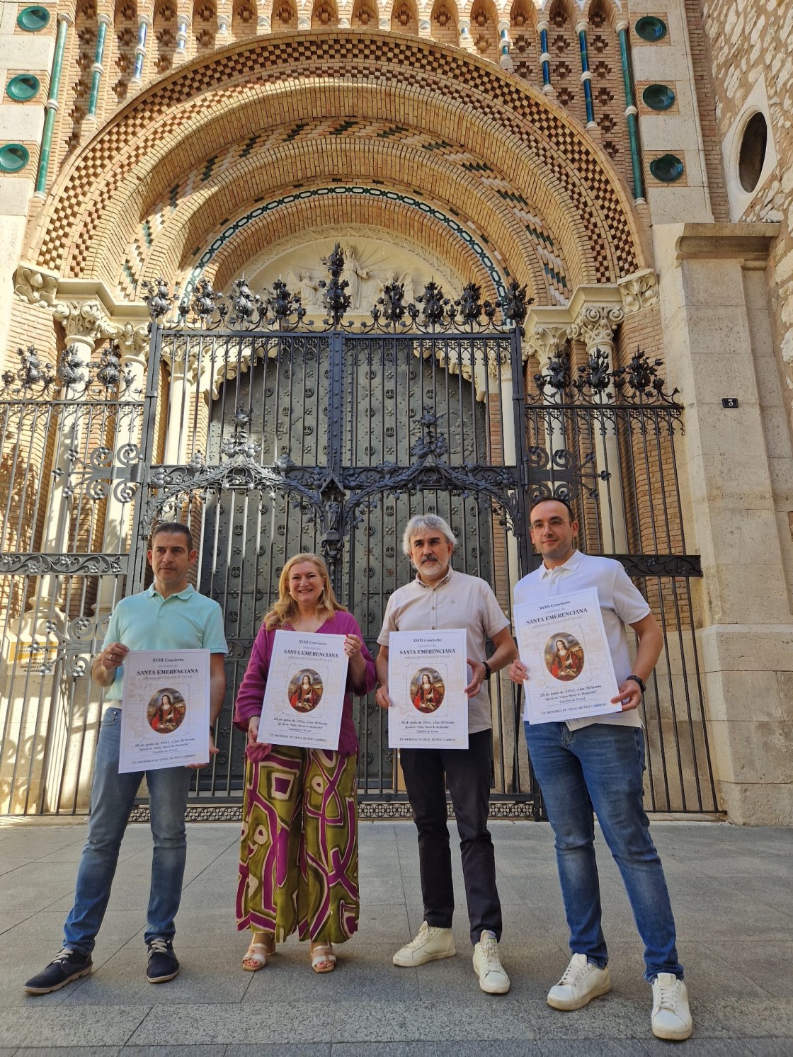 El tradicional concierto en honor de Santa Emerenciana rendirá homenaje a Vidal Muñoz Garrido