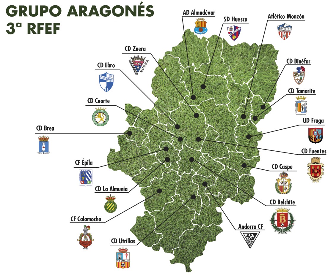 Calamocha, Utrillas y Andorra ya conocen sus rivales del próximo curso