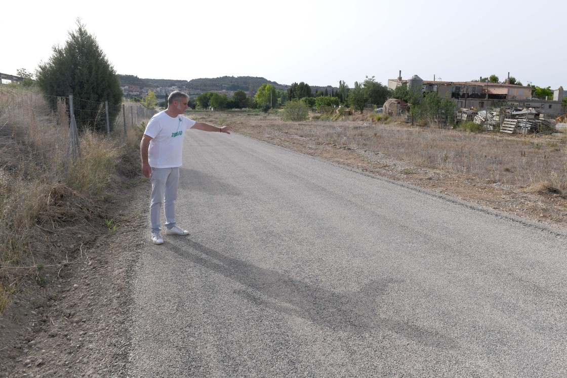 Alcañiz arregla la vuelta al camino  de San Antonio y el acceso a la Torre Gil