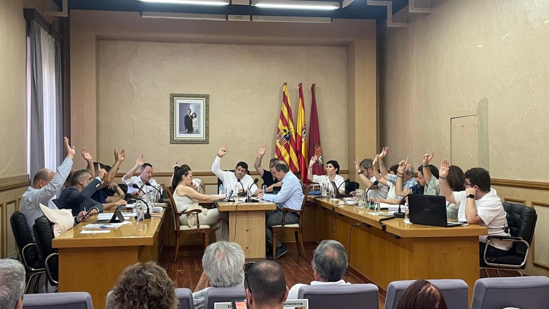 Nuevo debate a cuenta del parque de la avenida Aragón en el pleno de Alcañiz