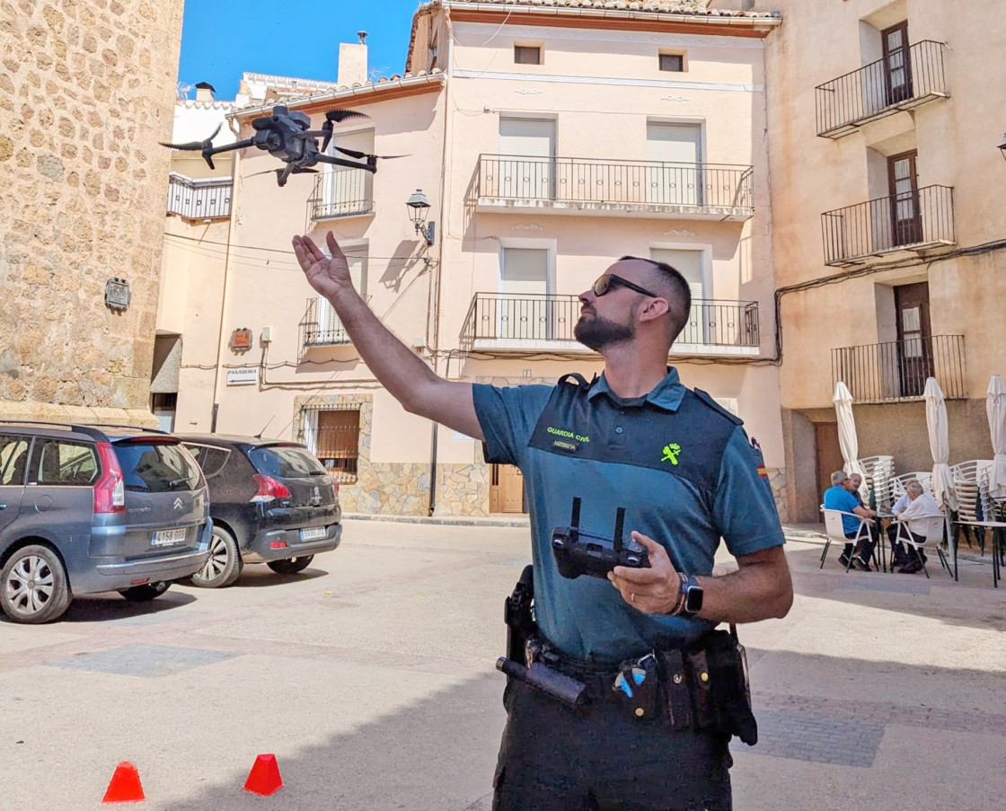 Todos los pueblos de Teruel y sus barrios estarán cartografiados a través de miles de imágenes de dron