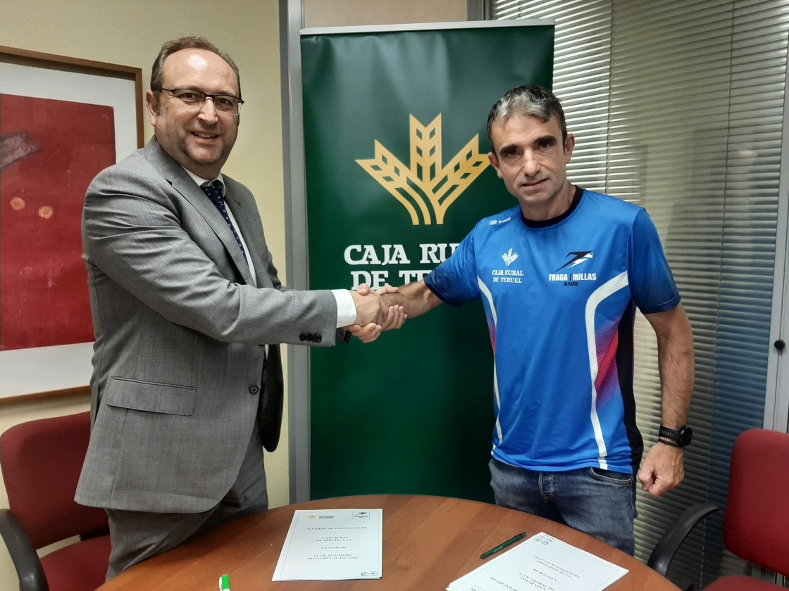 Caja Rural de Teruel continúa colaborando con el Club de Atletismo Tragamillas Alcañiz