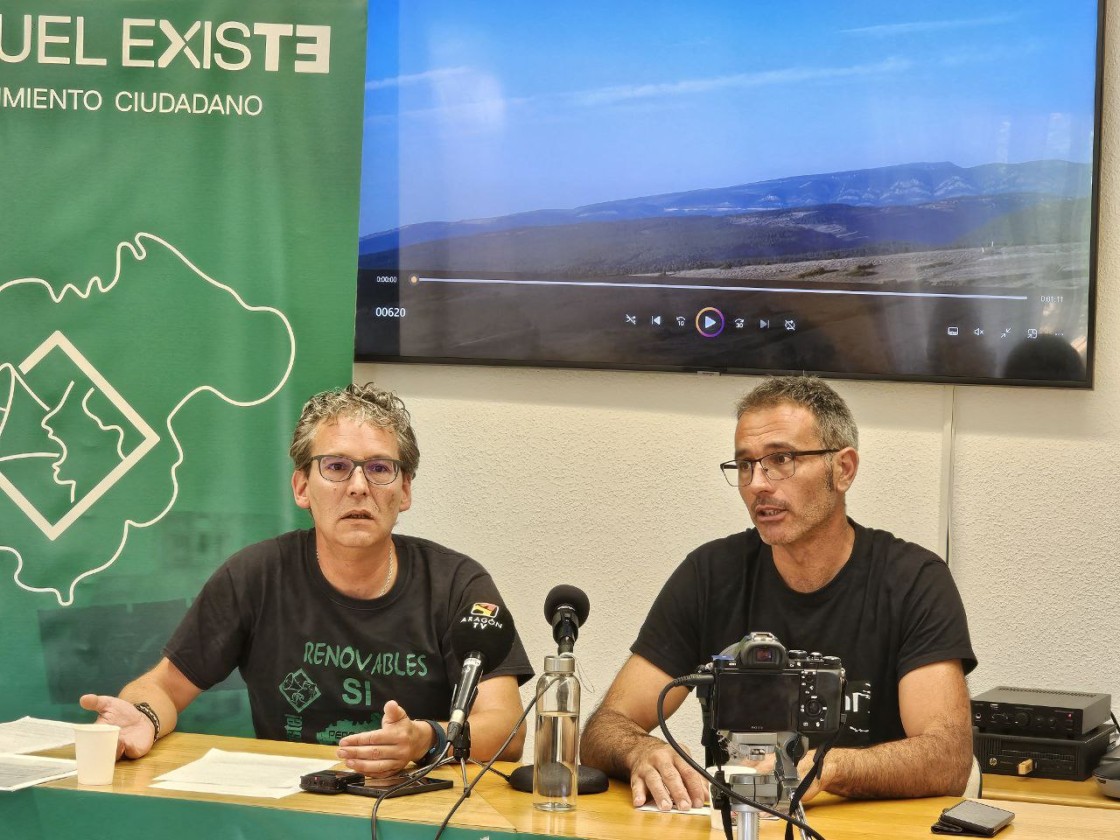El movimiento ciudadano Teruel Existe denuncia que con el Clúster Maestrazgo se talarían dos millones de árboles