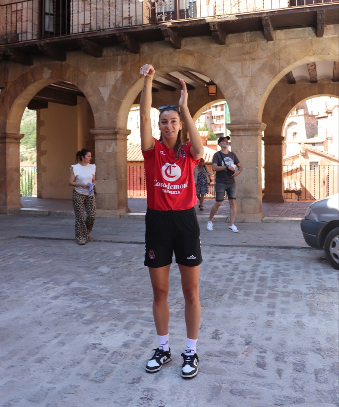 Mariona Ortiz, jugadora del Casademont Zaragoza: “Estoy muy a gusto en Zaragoza y mi objetivo es seguir siendo mejor e intentar mejorar todo”