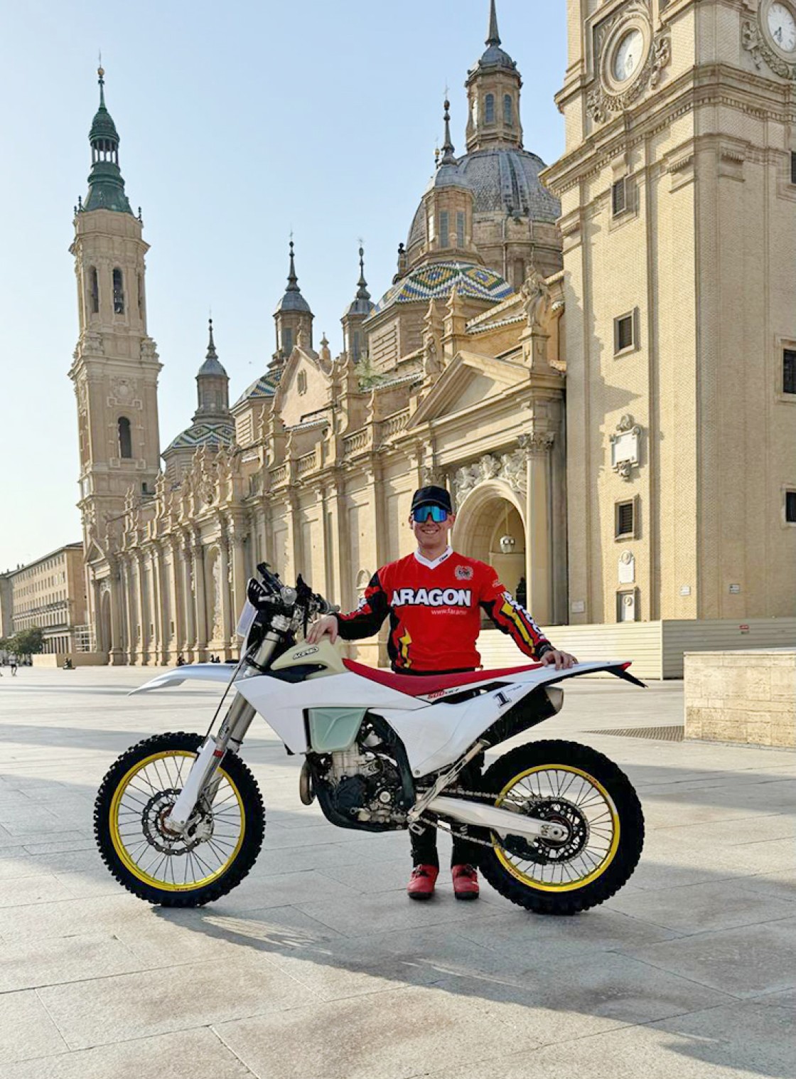 Carlos Díaz, piloto turolense en motos: “No tengo ninguna estrategia pensada, mi idea es ir a tope siempre que pueda”