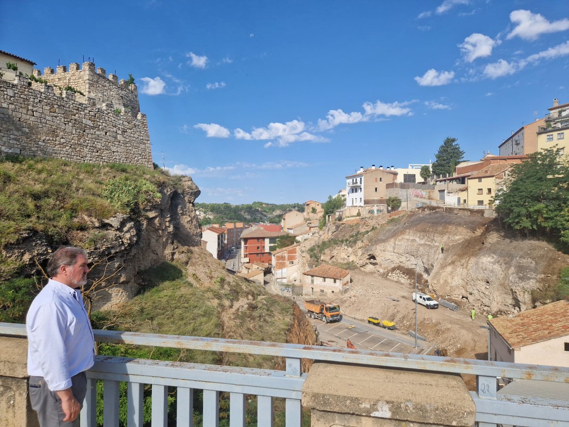 La calle Bajo Los Arcos de Teruel se abre a los peatones este miércoles