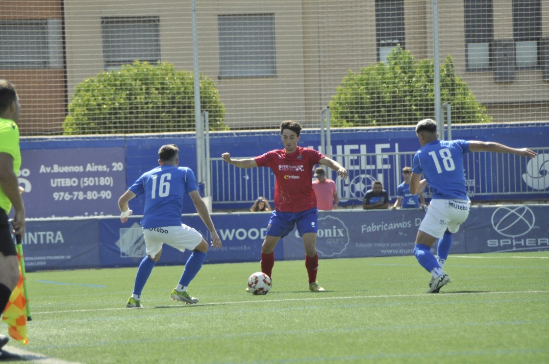 El CD Teruel vuelve a salir escaldado en el segundo partido amistoso de pretemporada (4-1)