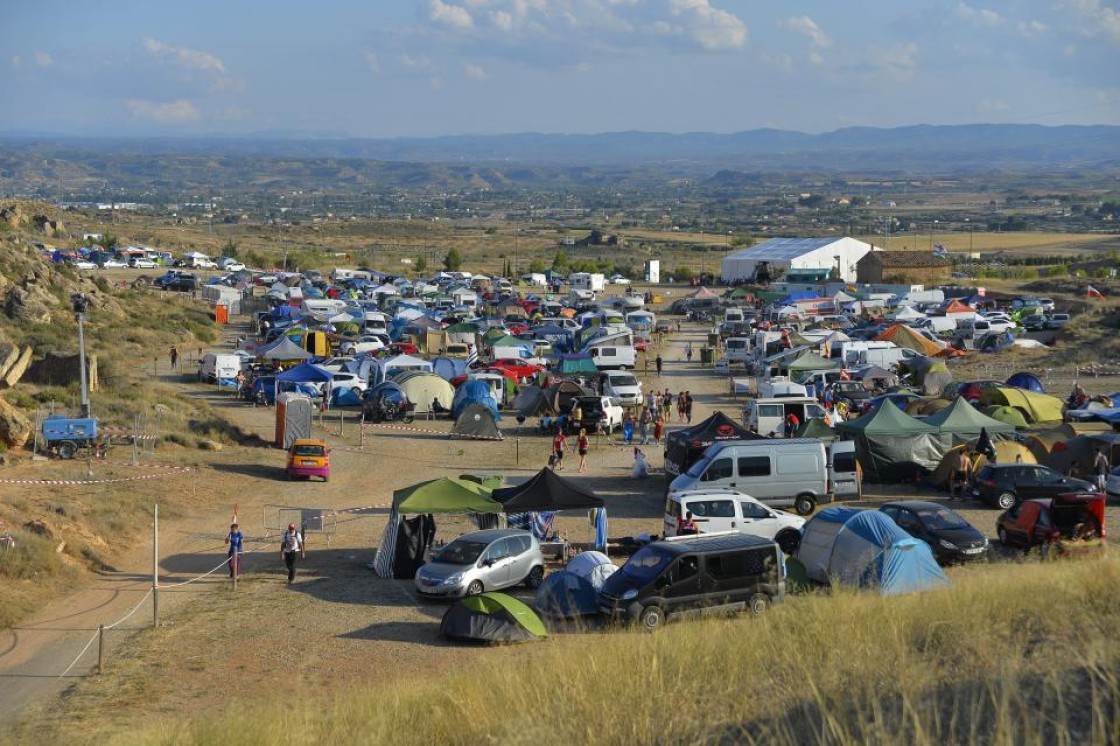 Motorland guarda casi 1.400 parcelas para poder acampar para la MotoGP