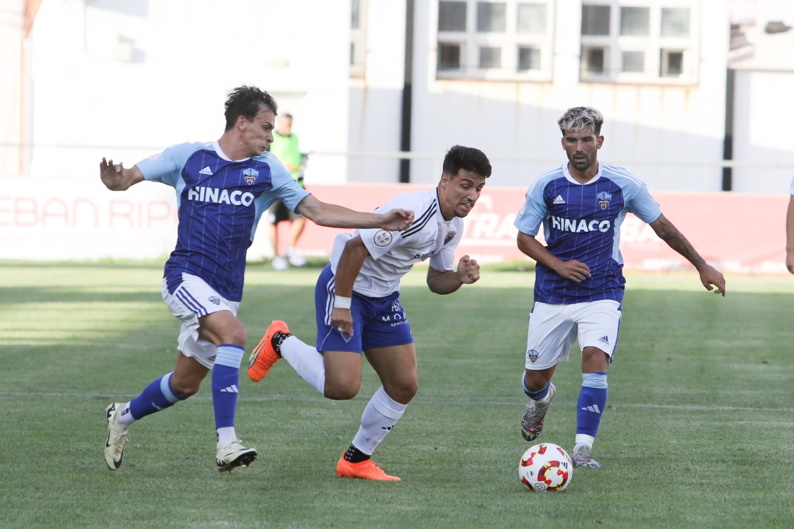 El CD Teruel no mejora su imagen de pretemporada y cae en casa ante el Lleida (0-2)