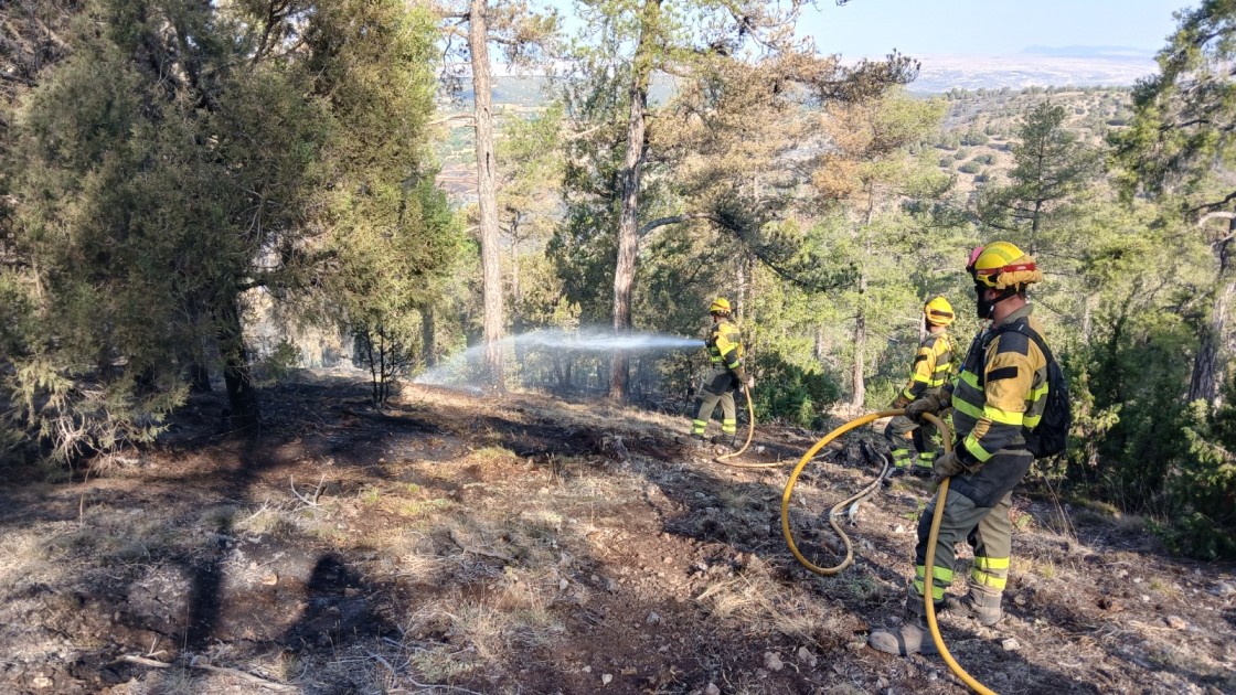 El incendio de Corbalán queda controlado