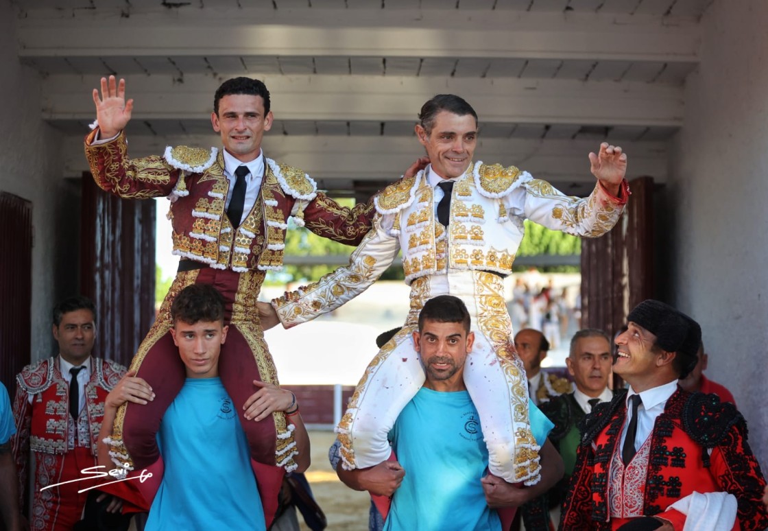 Sánchez Vara  y ‘El Galo’ triunfan  con los toros de Palha en Calamocha