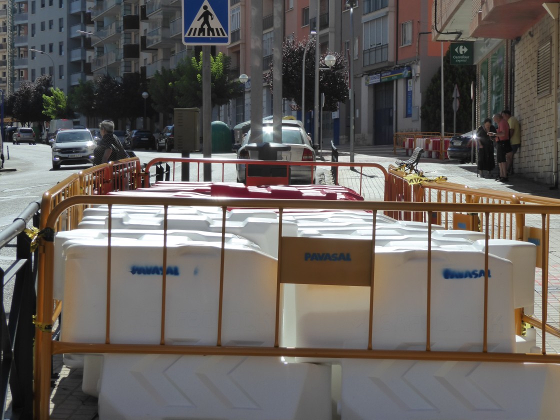 Todo listo para el comienzo de las obras de la avenida Sagunto a partir del próximo lunes