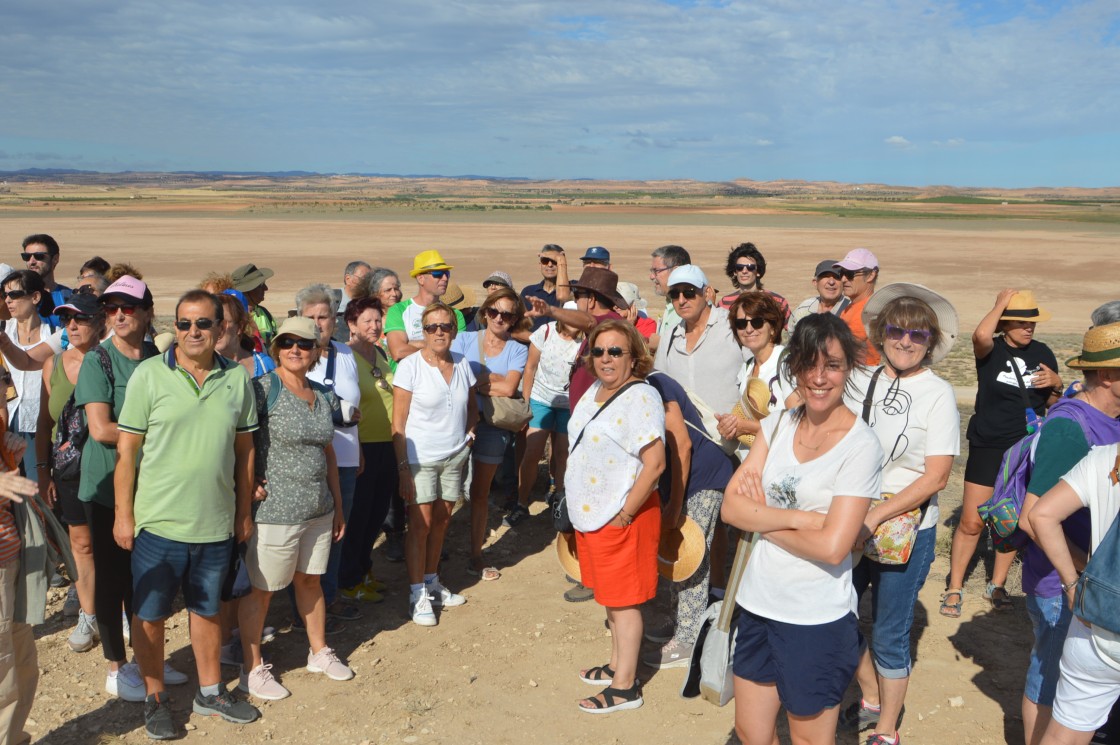 Las octavas Jornadas Geológicas ponen en valor las Saladas  y el paleocanal de Alcañiz