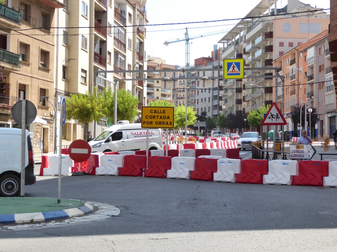 Los turolenses se cuestionan si es práctico quitar un carril de la avenida Sagunto