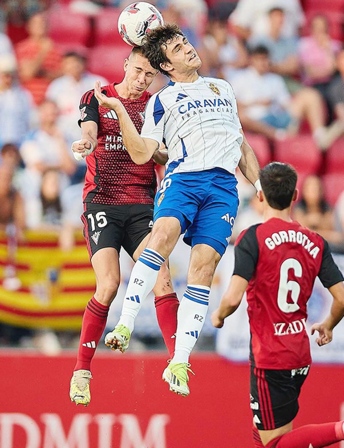 Pablo Tomeo, el muro que secó la racha atacante del Zaragoza