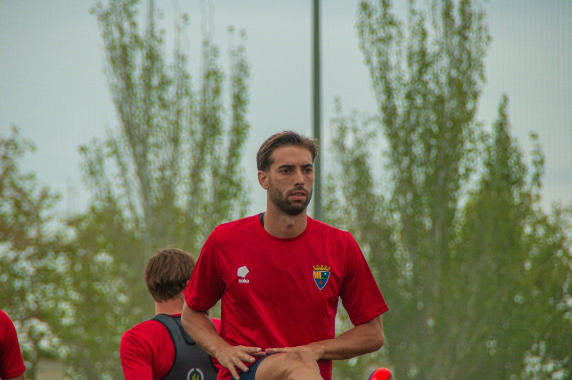 Miguel Marí apura plazos para alcanzar su mejor pico de forma con el Teruel