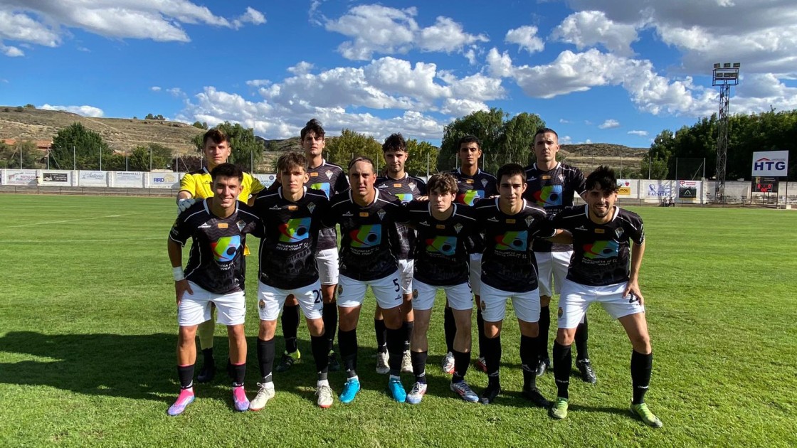 Buen empate del Alcañiz CF en su visita al Calatayud