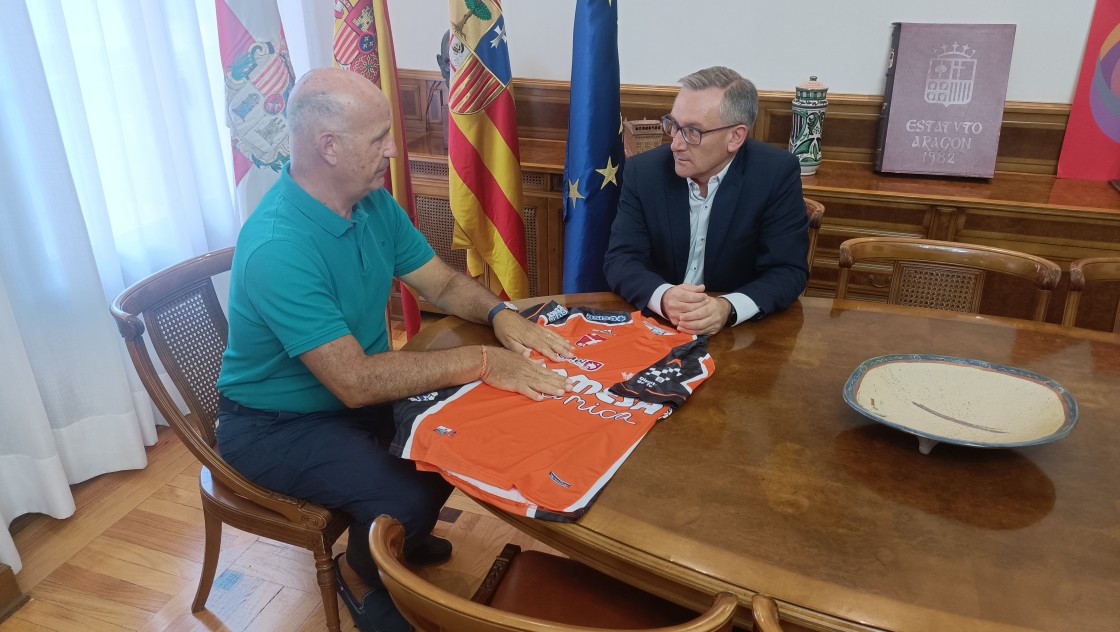 La Diputación de Teruel reafirma de nuevo su apoyo al Pamesa Teruel Voleibol