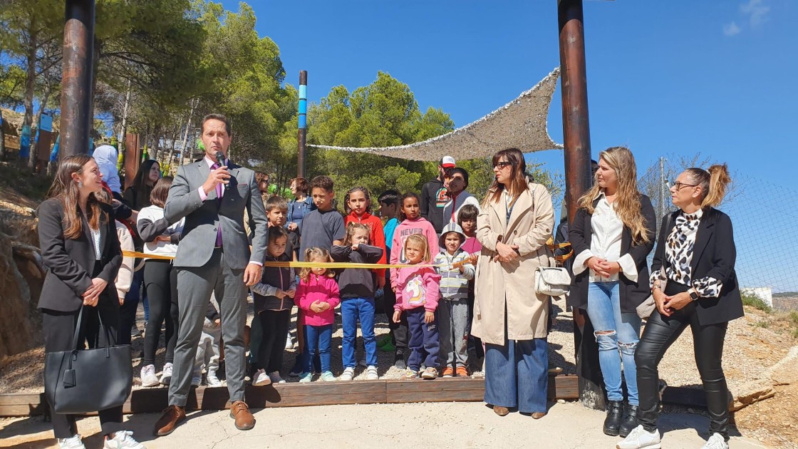 Inaugurado el parque de ocio familiar El Castelillo en el municipio de Alloza