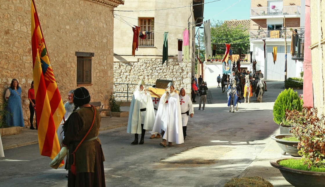 Los Templarios llegaron a Tortajada en su ruta a Caravaca de la Cruz, dejando su legado