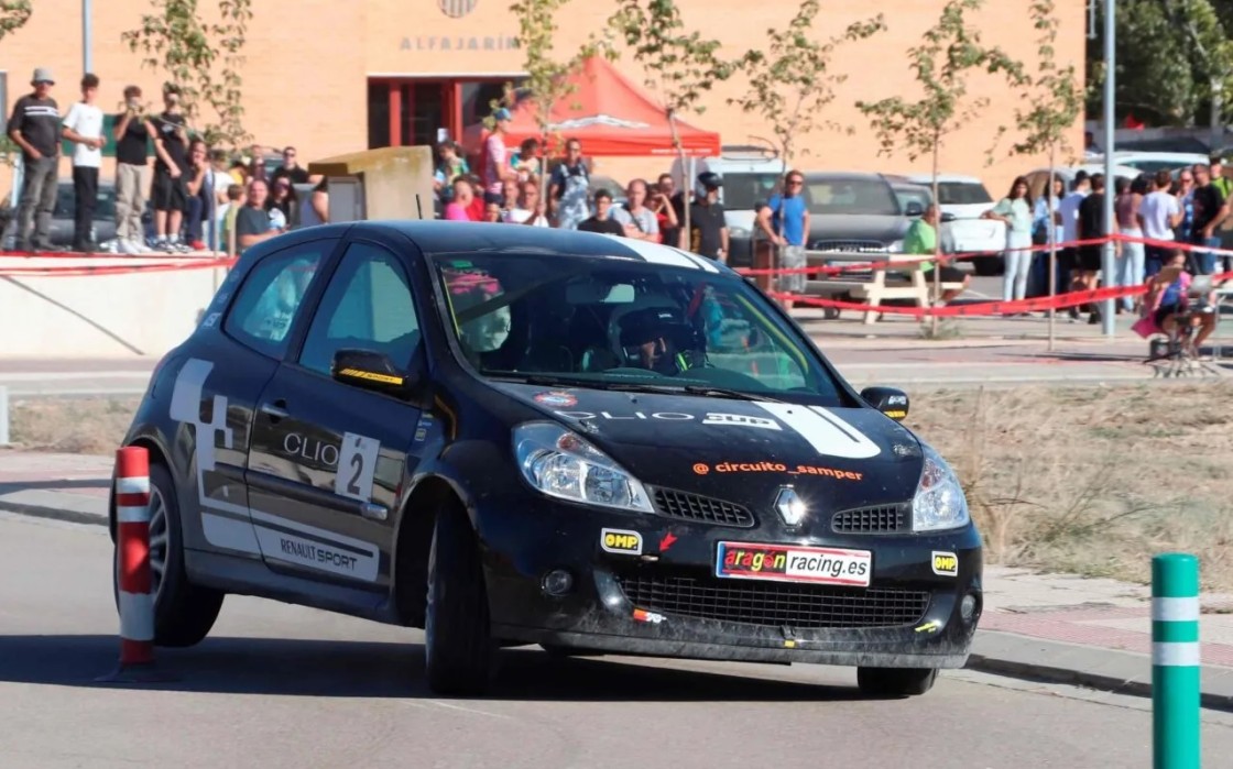 Victorias turolenses en el Campeonato de Aragón de Automovilismo modalidad de Slalom