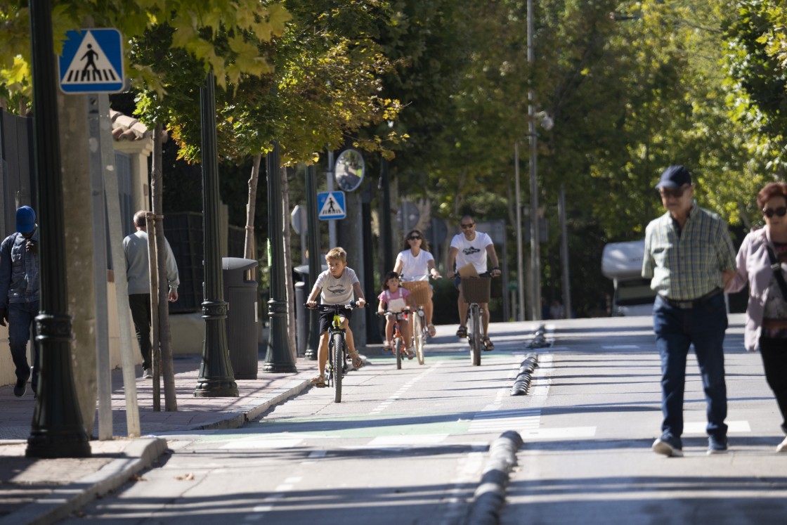 Siete días para fomentar el uso de las bicis  en la ciudad desde edades tempranas