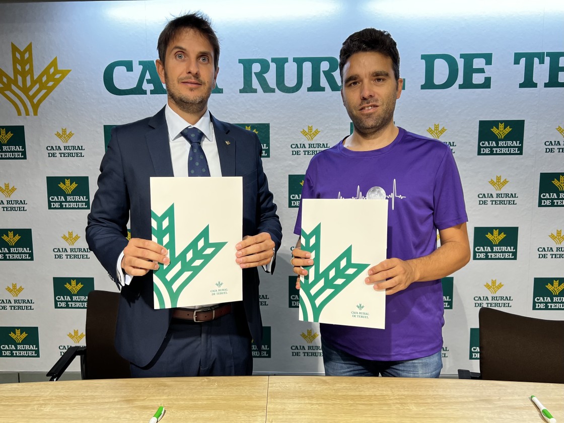 Caja Rural de Teruel renueva su patrocinio al Club de Atletismo La Salle