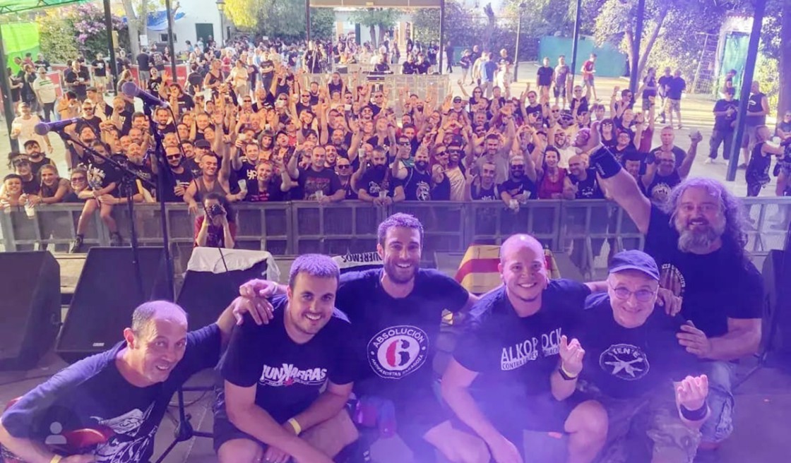 El punk del Bajo  Aragón histórico se dejó oir en el Gallape Rock