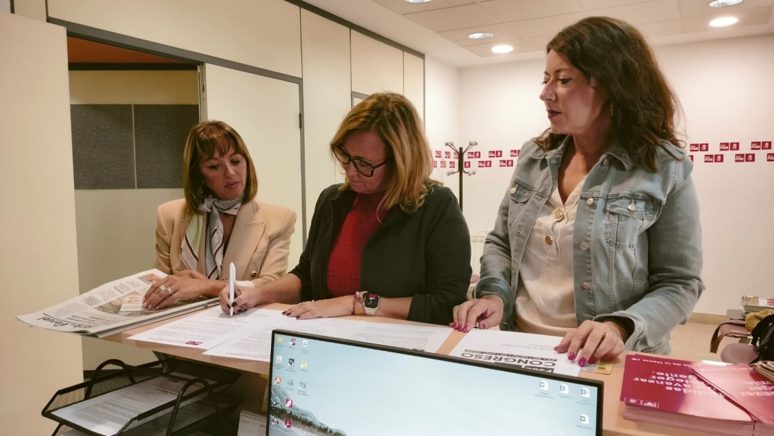 Mayte Pérez presenta su candidatura para encabezar la delegación turolense en el Congreso Federal del Partido Socialista