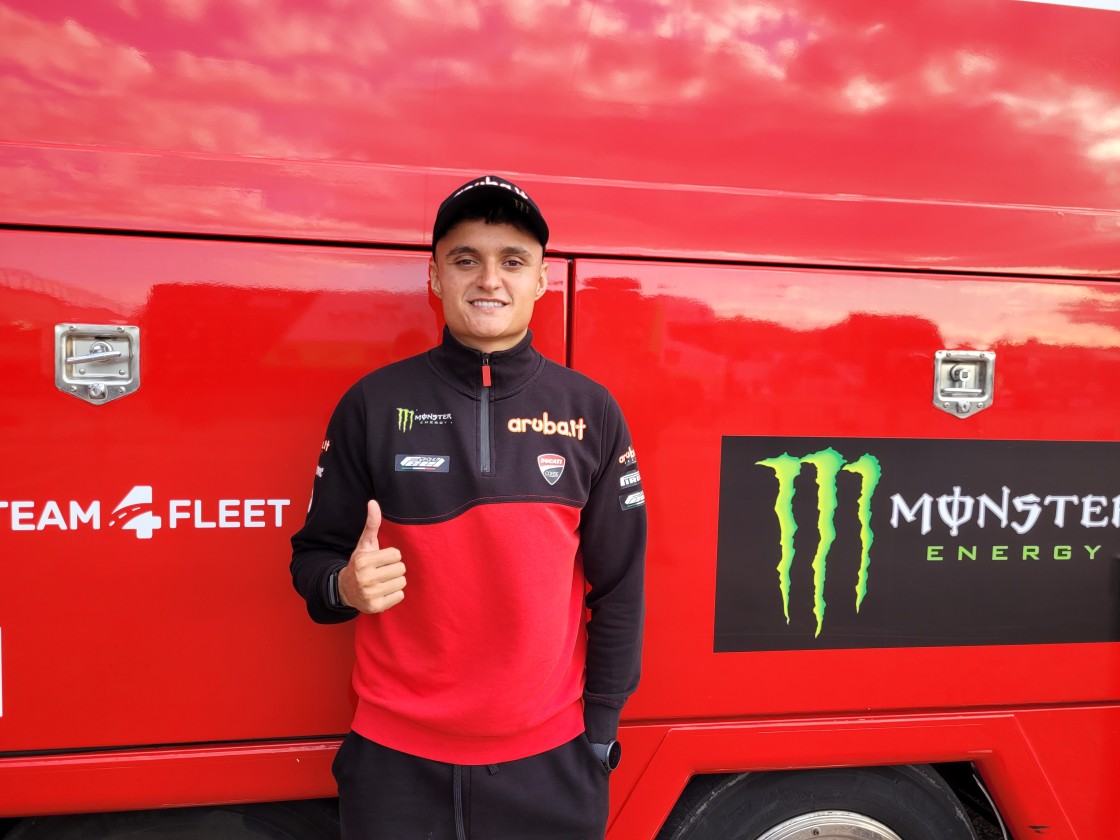 Adrián Huertas, piloto de Aruba.IT Racing Worldssp Team: “Este año contamos con todo a favor para ser campeones del mundo”