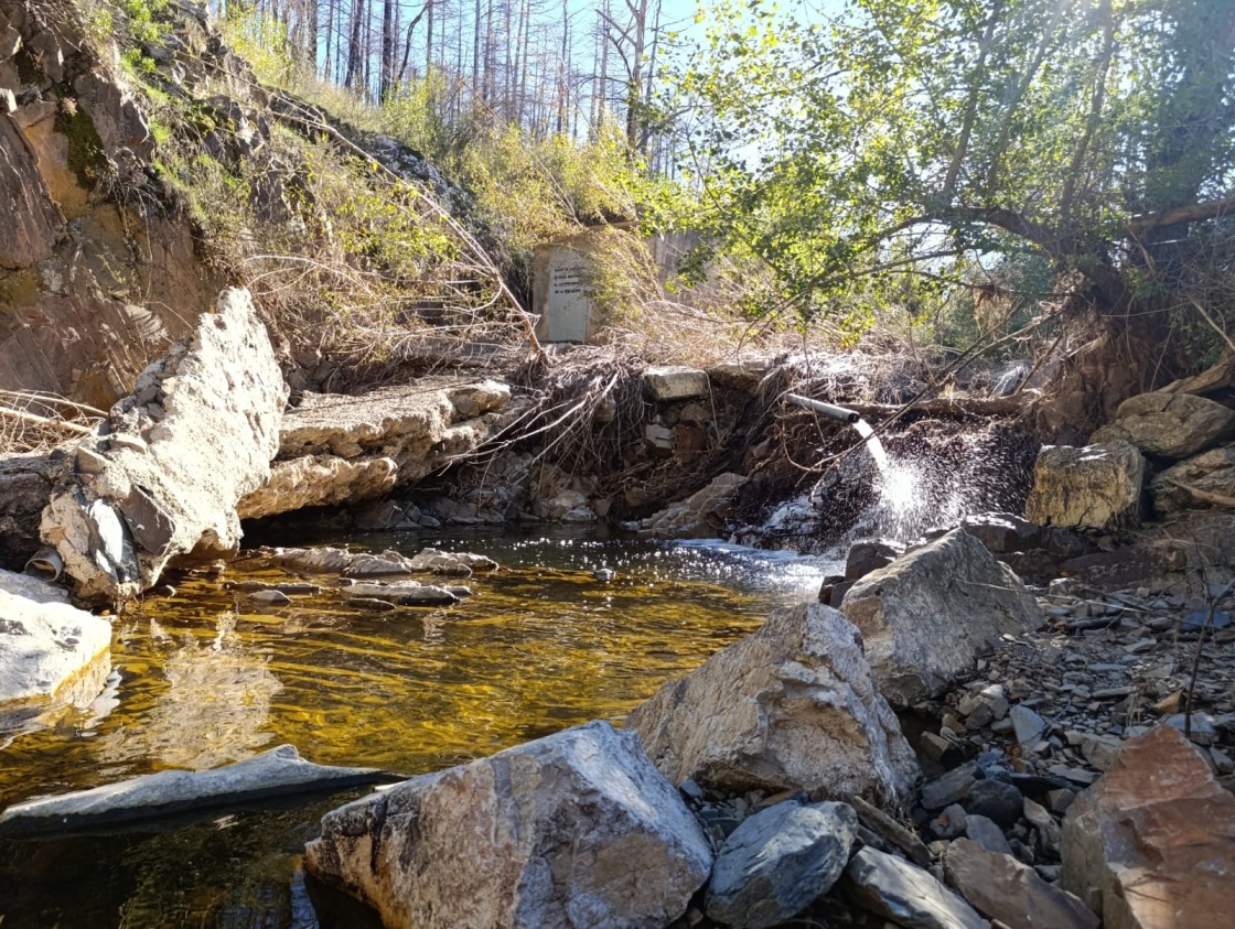 Burbáguena apuesta por trasladar la captación de agua lejos de la rambla y alejarla de nuevas riadas