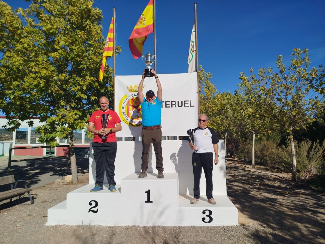 Un Policía Nacional destinado en Teruel, campeón de la Copa Aragón de tiro al plato en la modalidad de Foso Olímpico