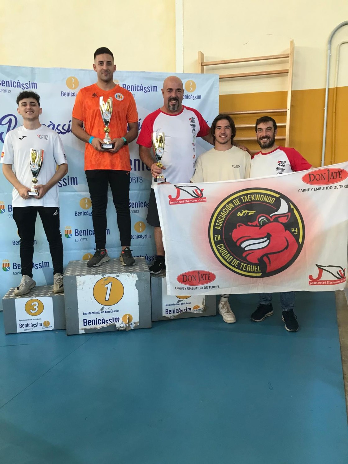 Oros para Cabral y Ciudad de Teruel en el Open de Benicassim de Taekwondo