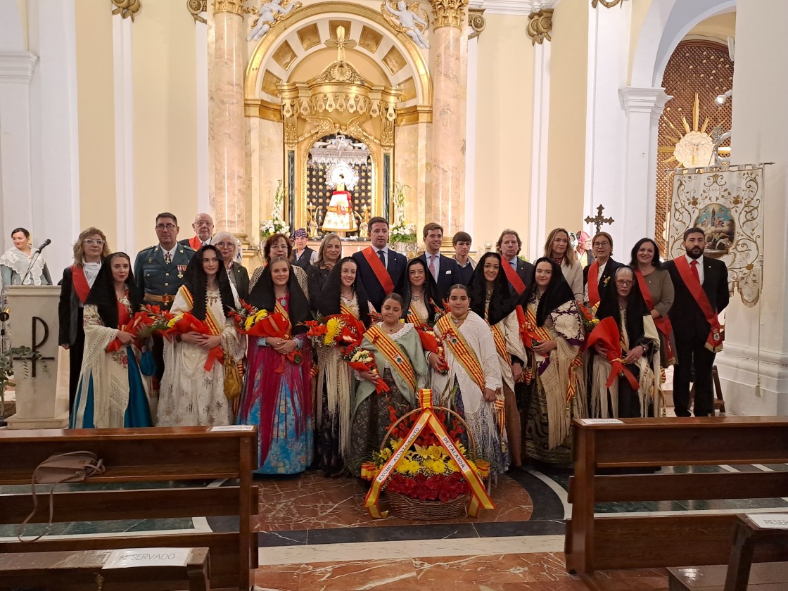 La lluvia no puede en Calanda con la devoción a su patrona, la Virgen del Pilar