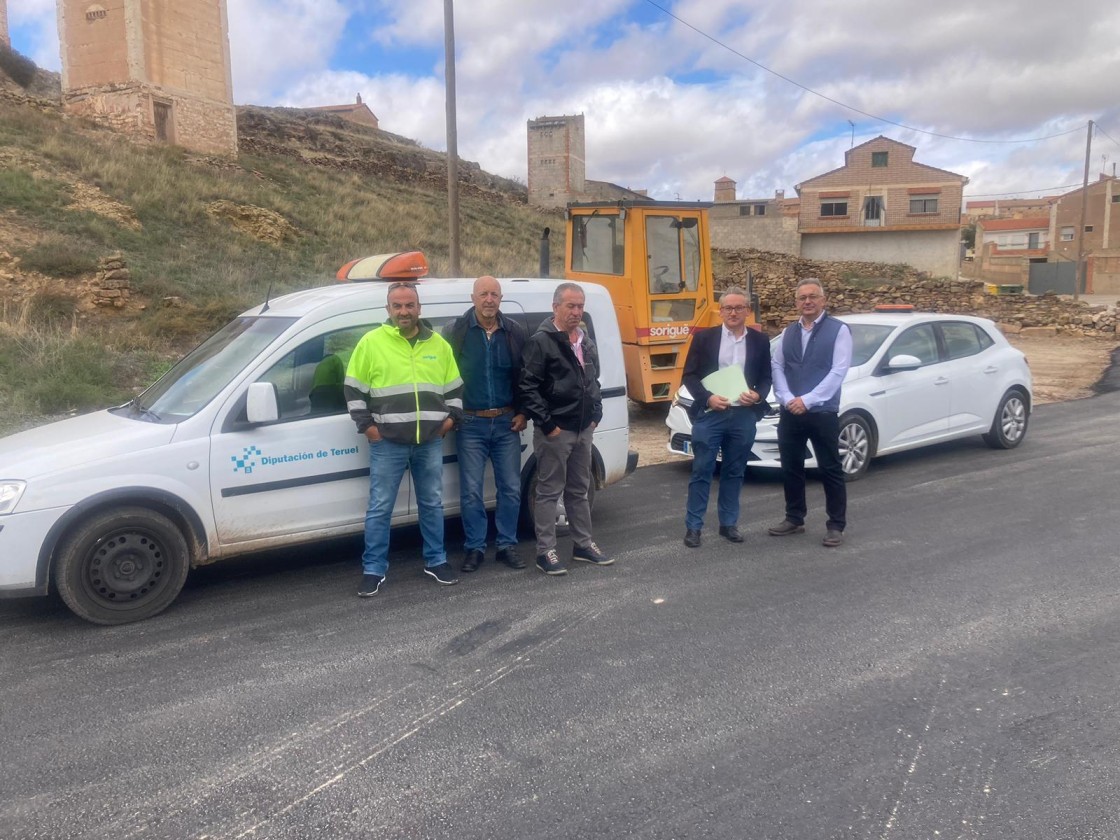 La Diputación de Teruel invierte cinco millones de euros en el arreglo y mejora de las carreteras de la provincia