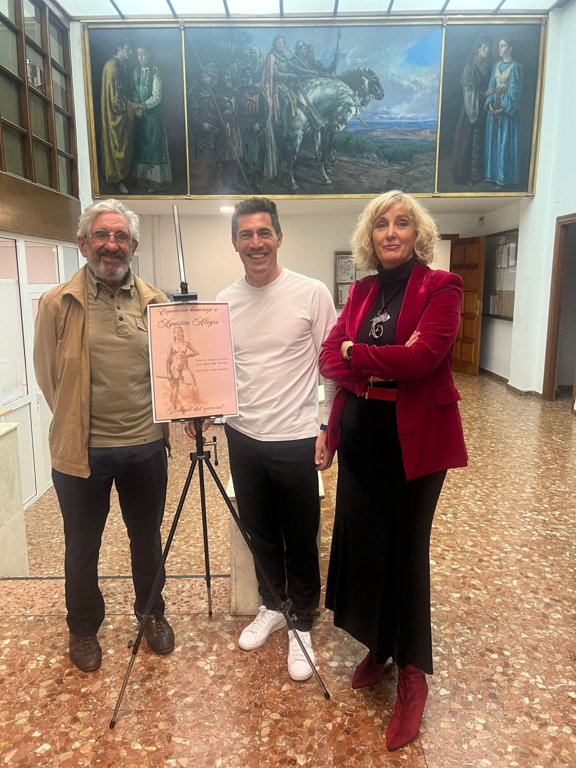 Teruel acoge una exposición homenaje al pintor  turolense Agustín Alegre