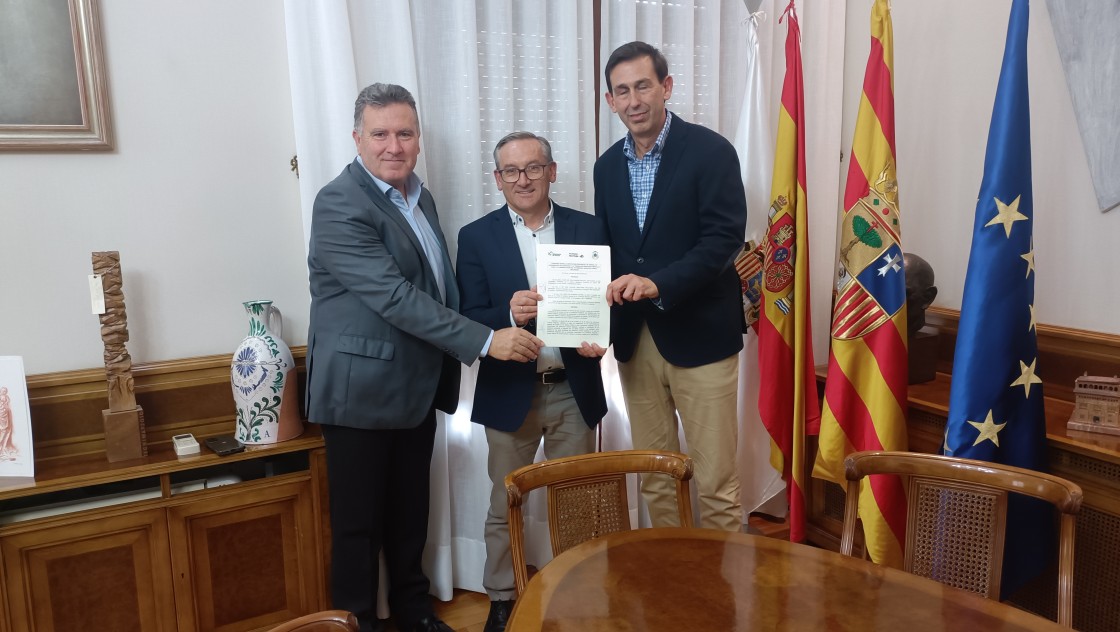 La DPT y el Arzobispado de Zaragoza renuevan su compromiso para la restauración de iglesias en el Bajo Aragón