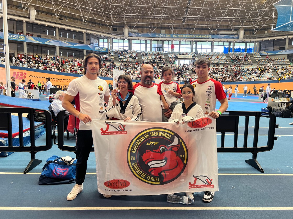 Éxito turolense en  el Open Comunidad Valenciana de taekwondo