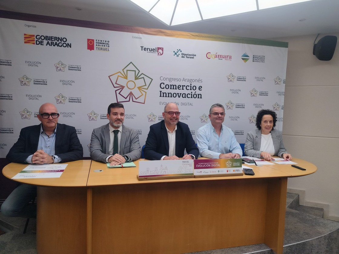 El tercer Congreso Aragonés de Comercio e Innovación analizará el 7 y 8 de noviembre en Teruel la evolución digital en el sector