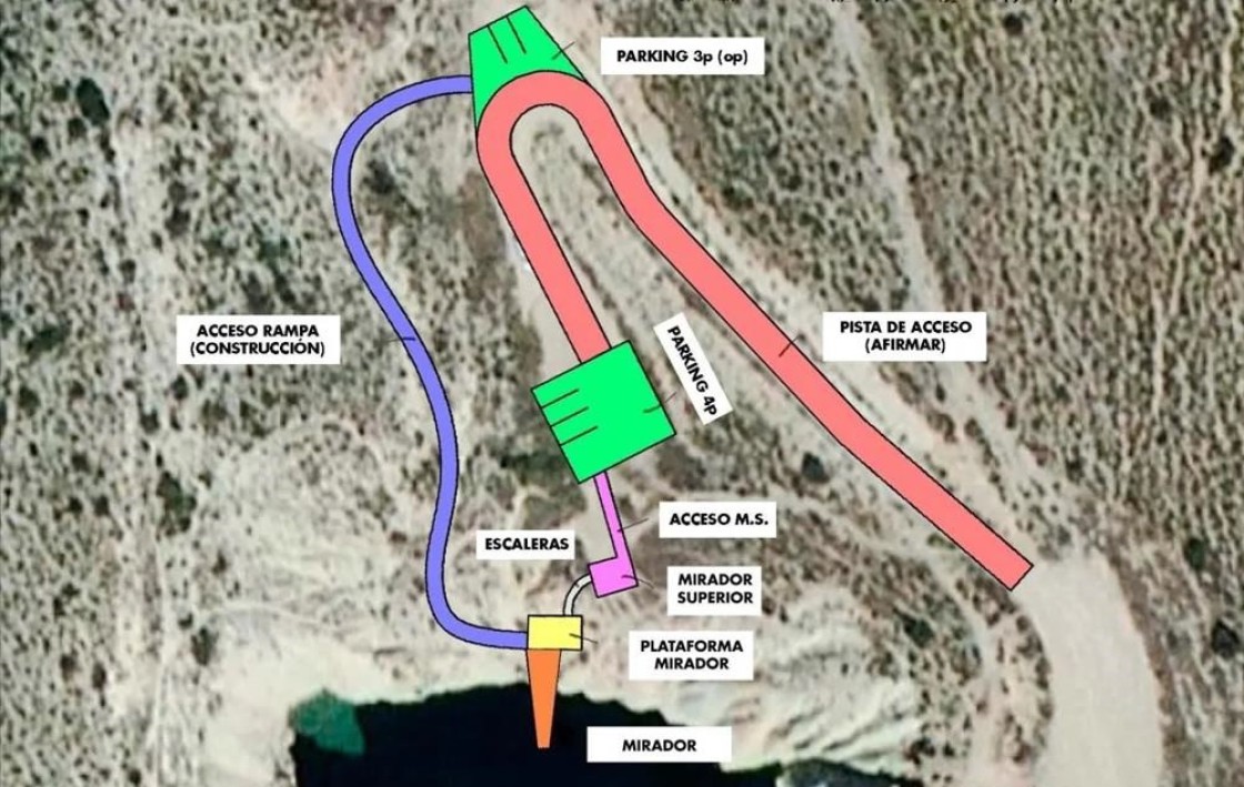 Amigos de la Tierra denuncia ante la Fiscalía el proyecto de mirador y accesos en el entorno de la sima de San Pedro de Oliete