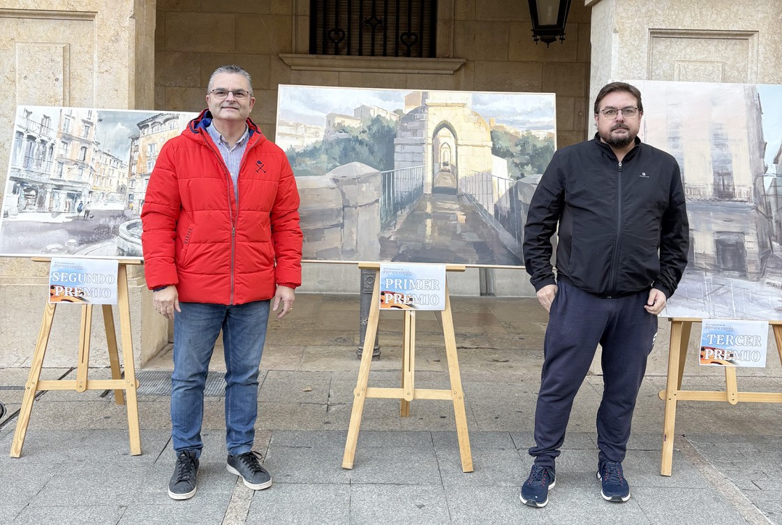 Carlos Montesinos gana por tercera ocasión consecutiva el Concurso de Pintura Rápida