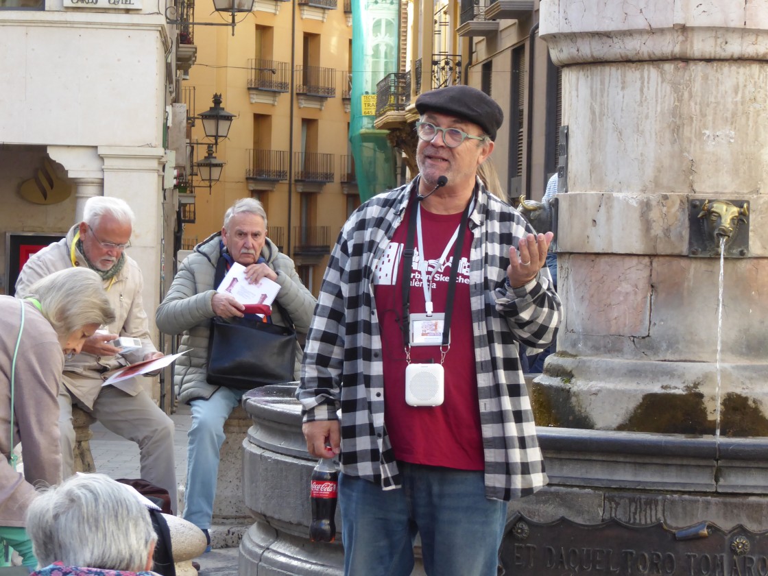 José Galarzo, pintor acuarelista: “El ‘sketching’ da una capacidad de observación mucho mayor  y disfrutas más de lo que vives”